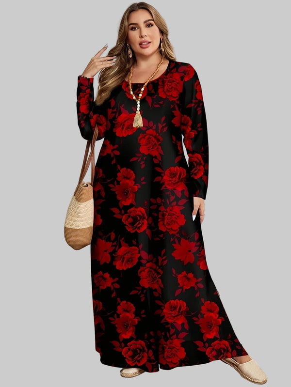 Grace | Květinové Maxi Šaty