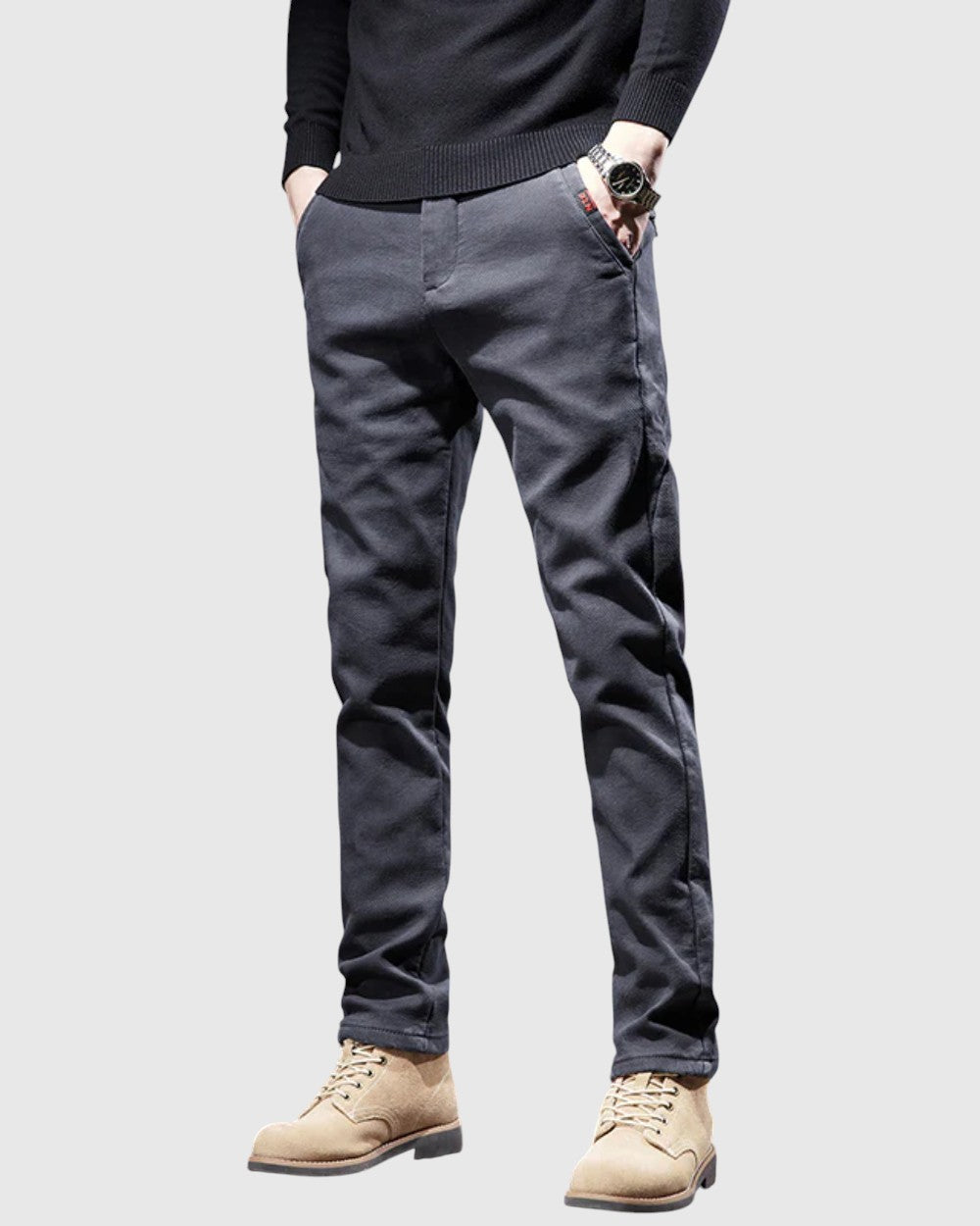 Libuše- Pánské slim fit kalhoty