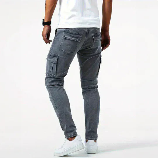 André Ferran Cargo Denim Jeans