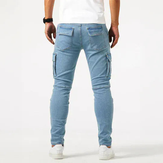 André Ferran Cargo Denim Jeans