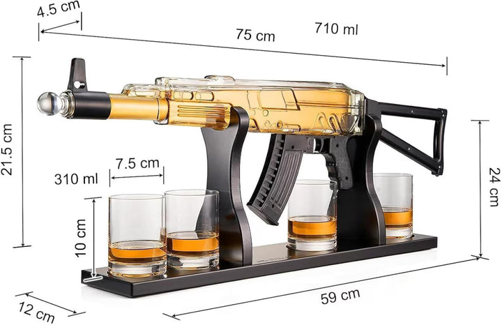 Whisky Fles - AK-47 Edice