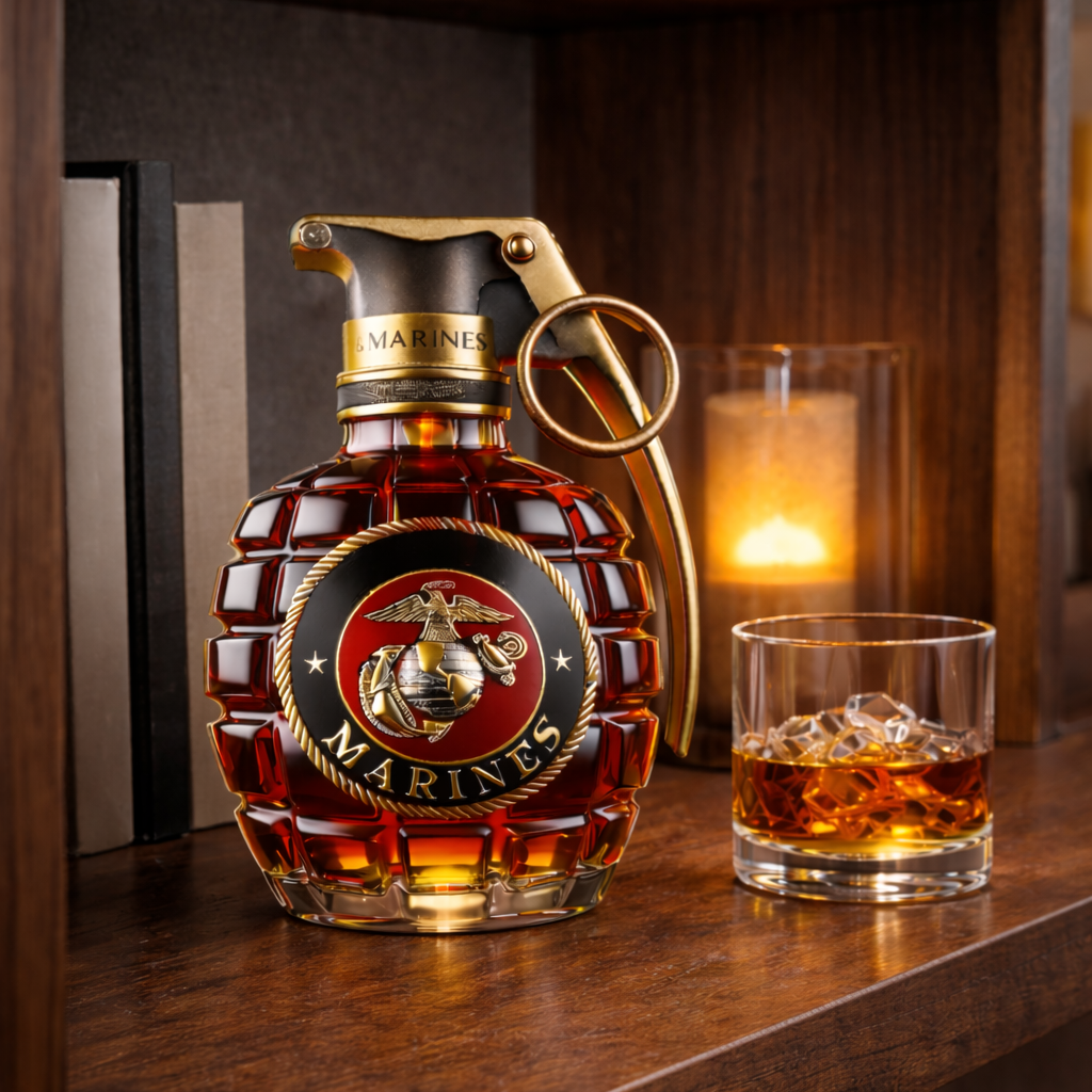 Whisky Láhev - Granátová Edice