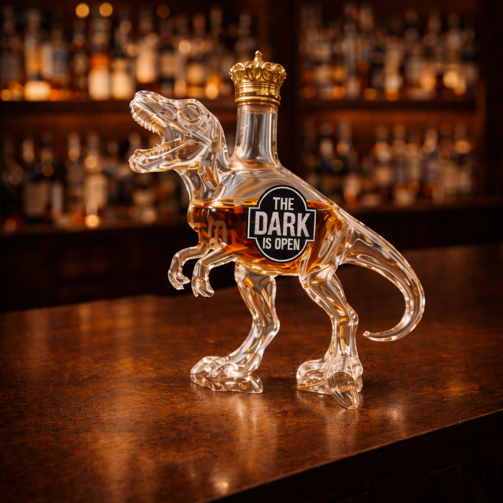 Whiskyfles - T-Rex Edice