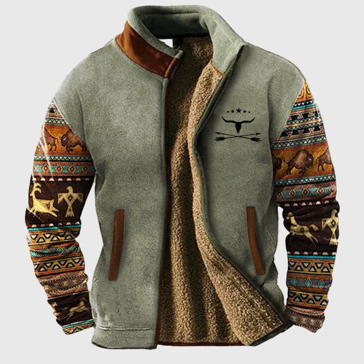 FrostRebel | Stylová fleece bunda s termo podšívkou