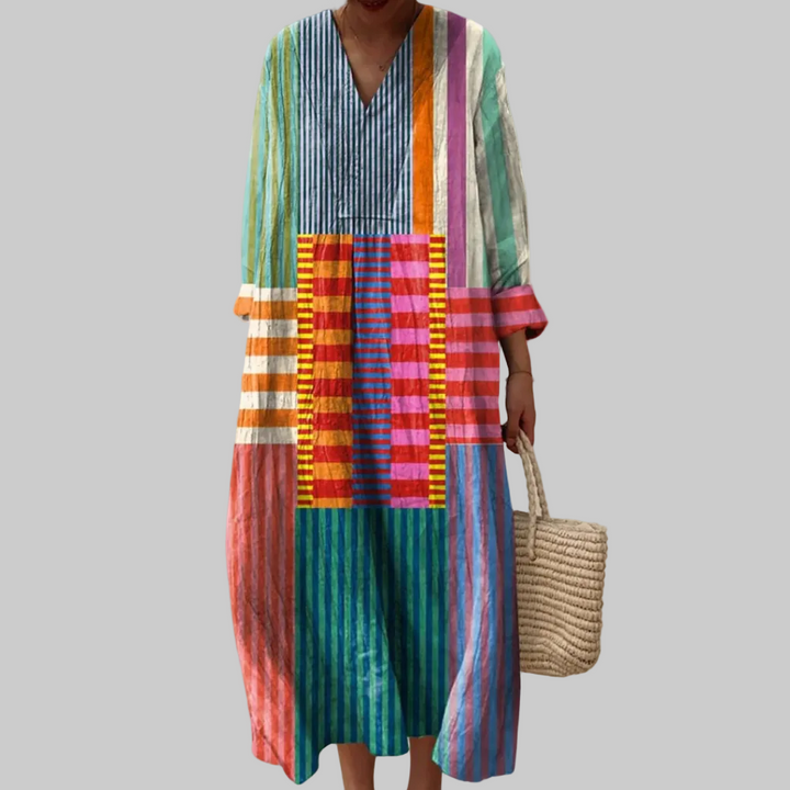 Odile | Elegantní geometrická šaty