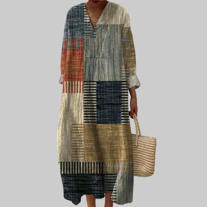 Odile | Elegantní geometrická šaty