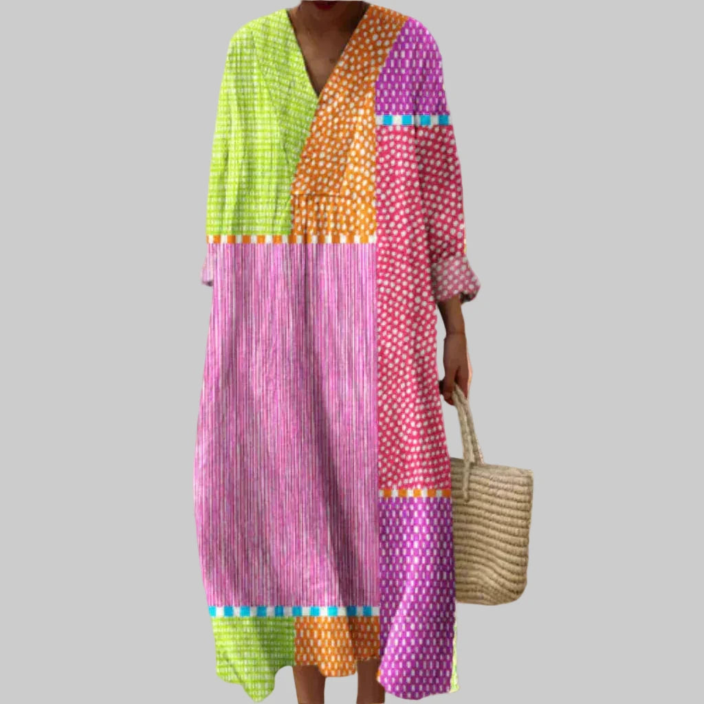 Odile | Elegantní geometrická šaty