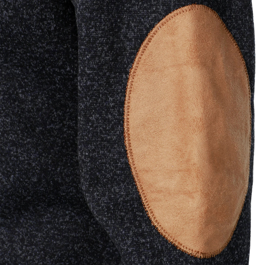 Václav - Elegantní pulovr s polovičním knoflíkem
