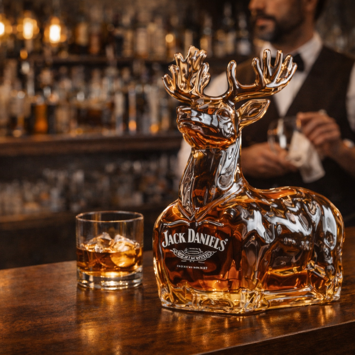 Jack Daniel's Whisky Láhev - Edice Sněhulák