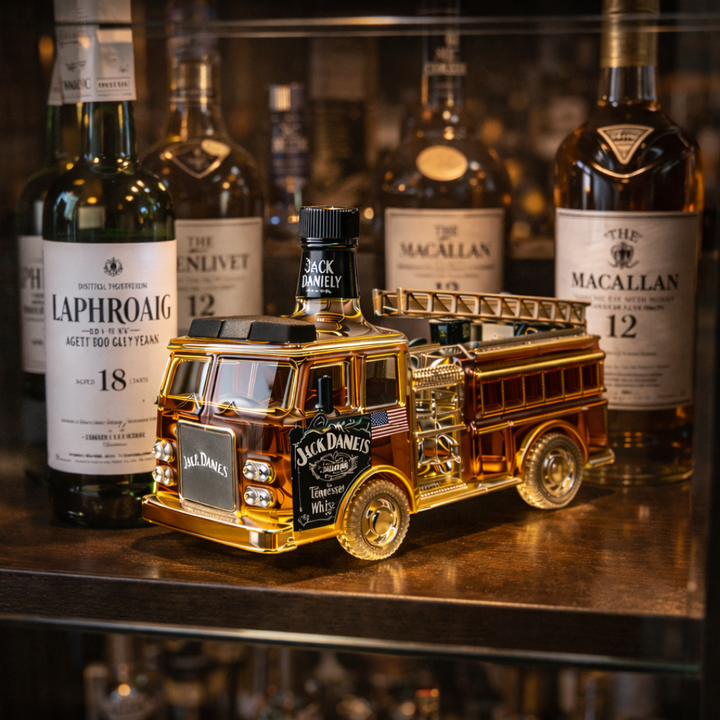 Whisky láhev Jack Daniel's - Edice Hasičů