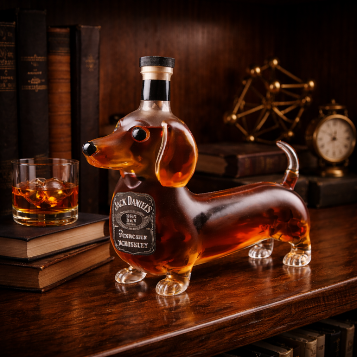 Jack Daniel's Whisky Láhev - Edice Dachshund
