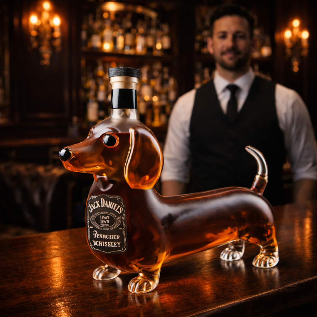 Jack Daniel's Whisky Láhev - Edice Dachshund