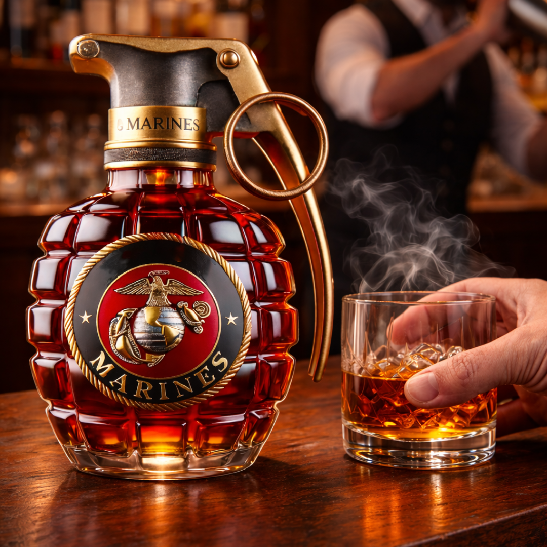 Whisky Láhev - Granátová Edice