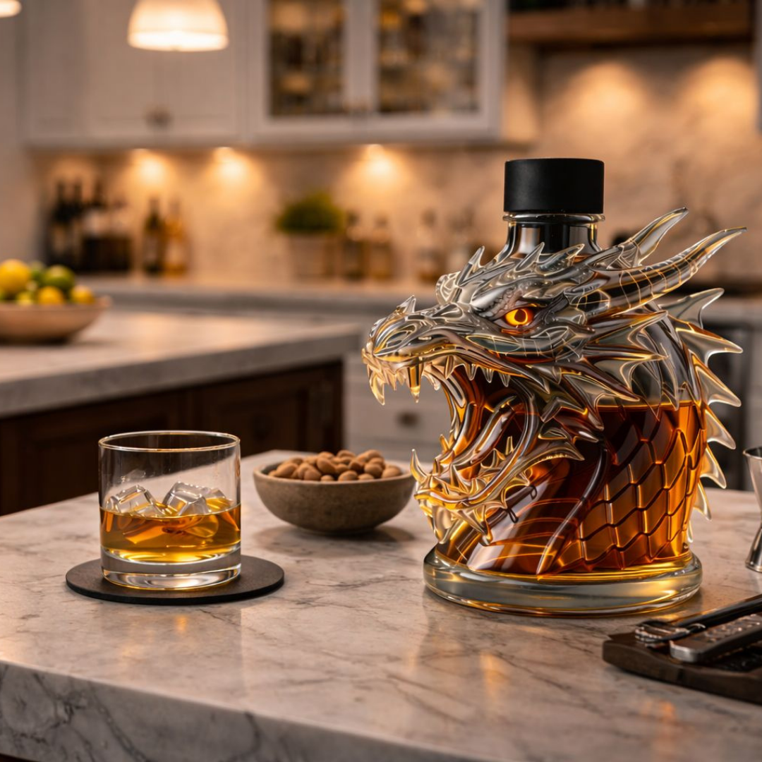 Whisky láhev - Draak Edice