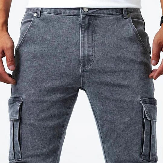 André Ferran Cargo Denim Jeans