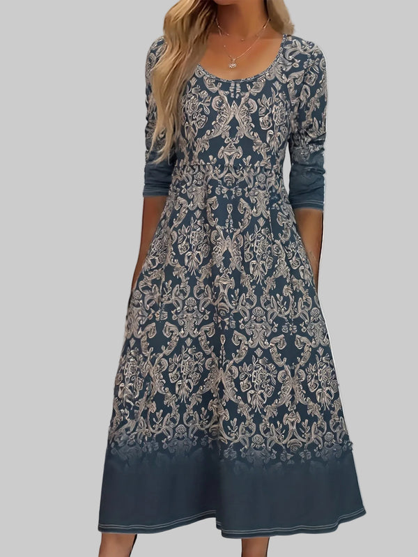 Flora | Botanické Maxi Šaty