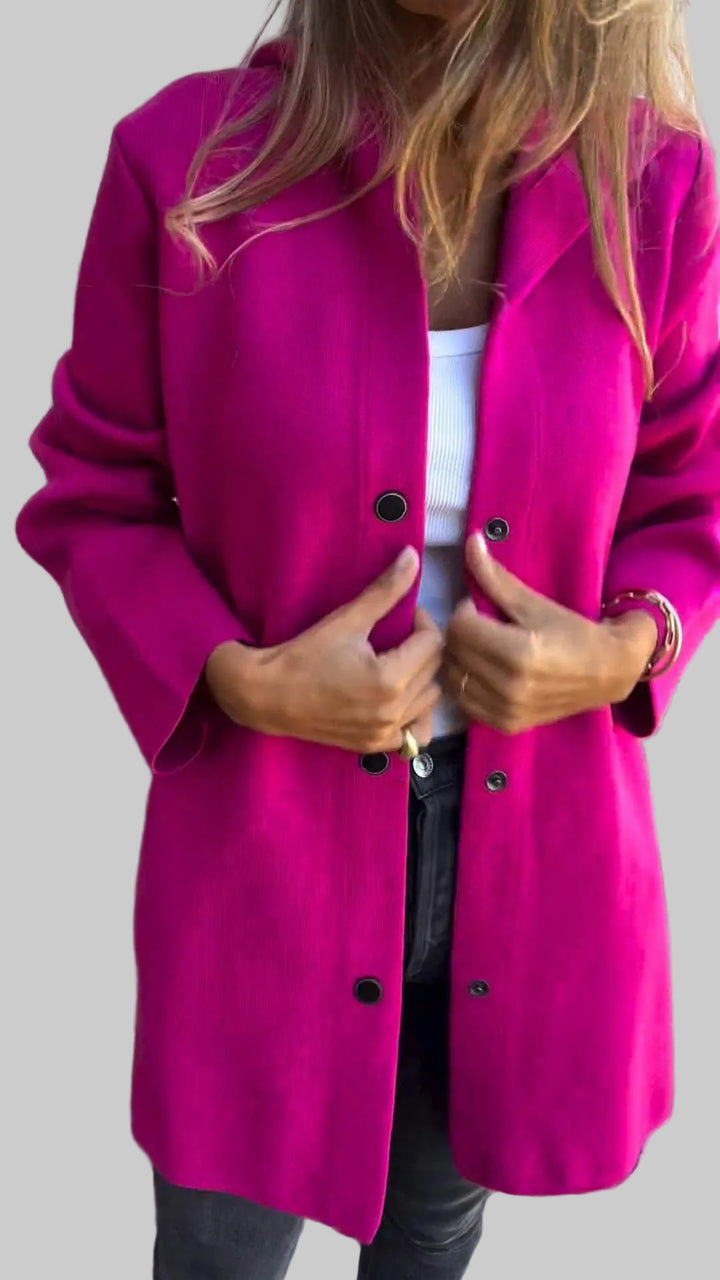 Casual Single Breasted Hooded Jacket