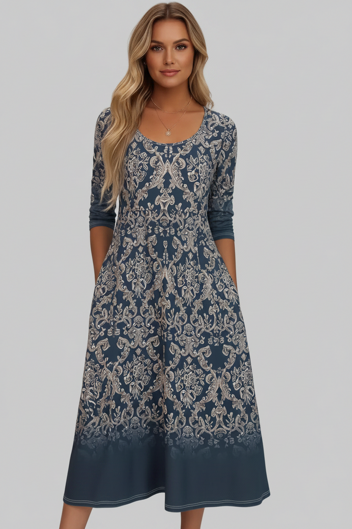 Flora | Botanické Maxi Šaty