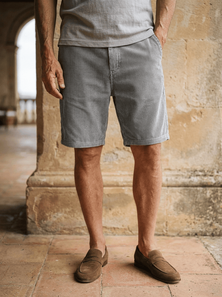 André Ferran Riviera Corduroy Shorts