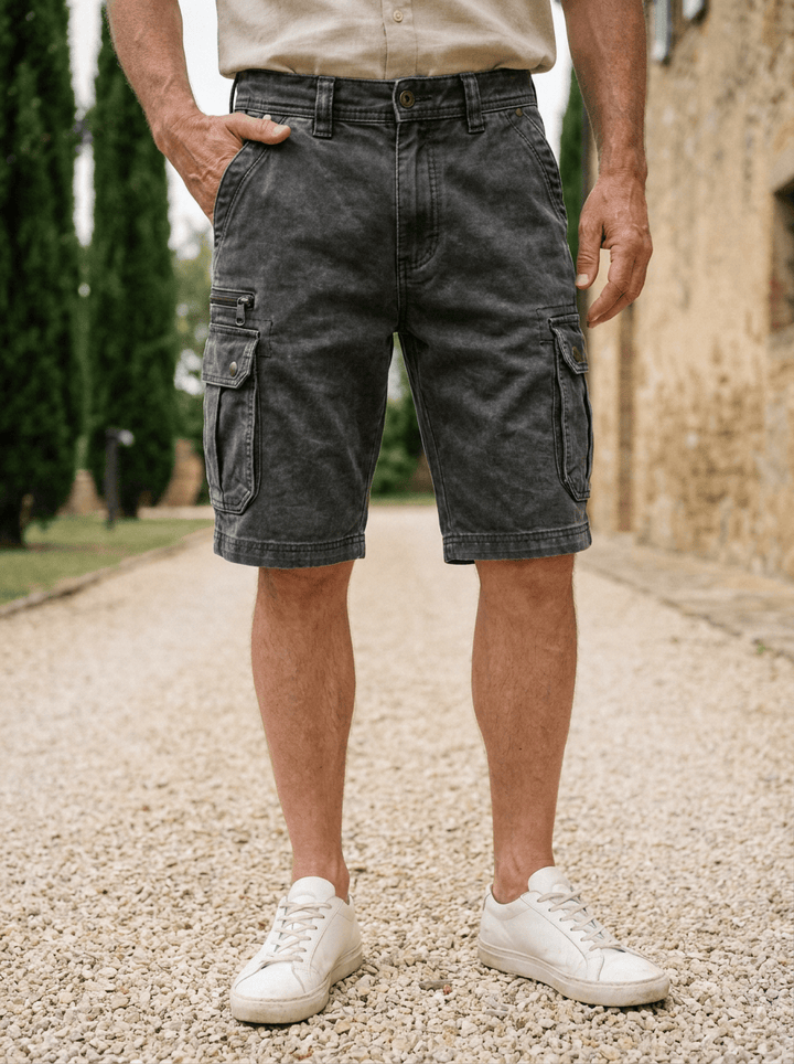 André Ferran Liam Denim Shorts