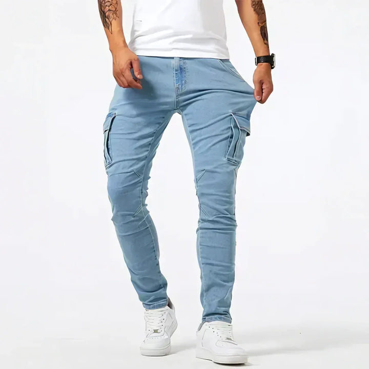 André Ferran Cargo Denim Jeans