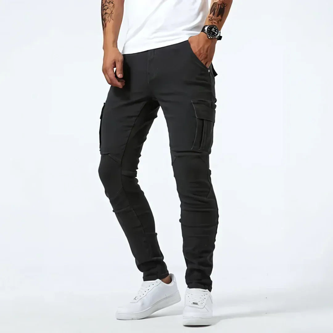 André Ferran Cargo Denim Jeans