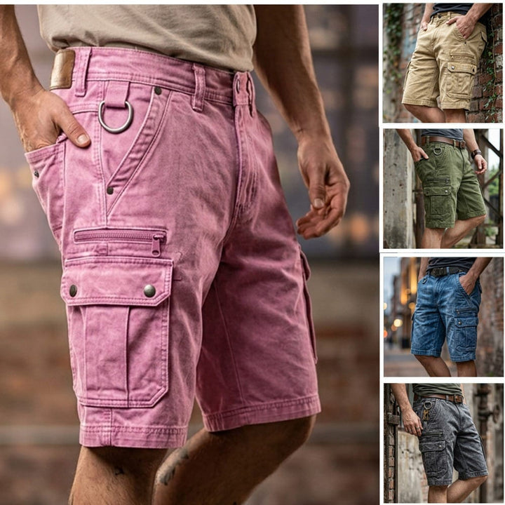 André Ferran Liam Denim Shorts