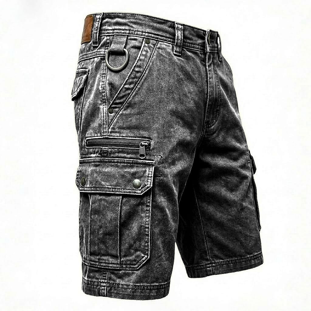 André Ferran Liam Denim Shorts