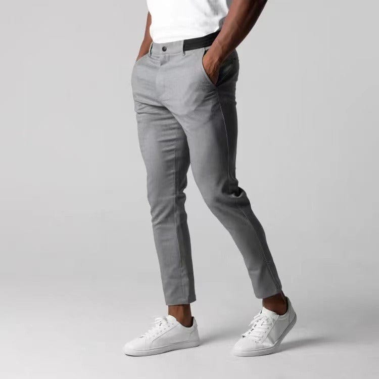 Dominik | Sportovní 4-way stretch chino kalhoty