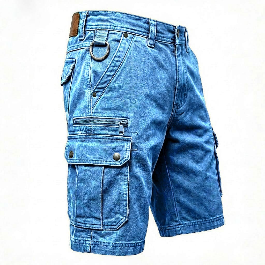 André Ferran Liam Denim Shorts