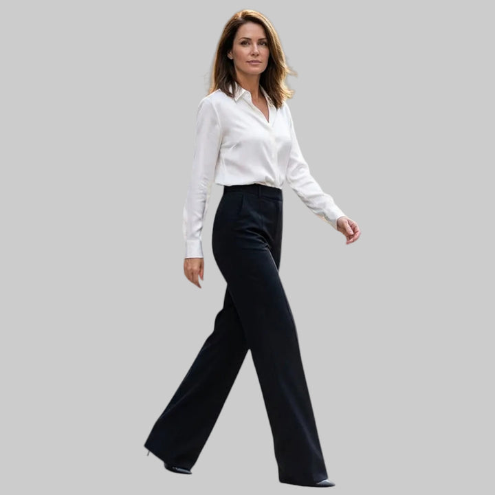 Karolína | Elegantní kalhoty s vysokým pasem